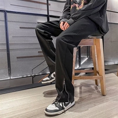 显高显腿长美式微弹直筒修身高街牛仔长裤E19P38，男装牛仔裤，星座1116-2