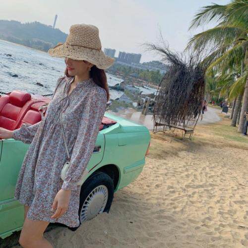 俏皮碎花连衣裙，女装连衣裙，郭郭家