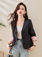 新中式国风外套女春秋2025新款爆款时尚洋气轻奢高级感小香风上衣，女装短外套，姿衣坊