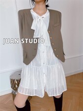 百搭小蕾丝裙，其它，JUAN