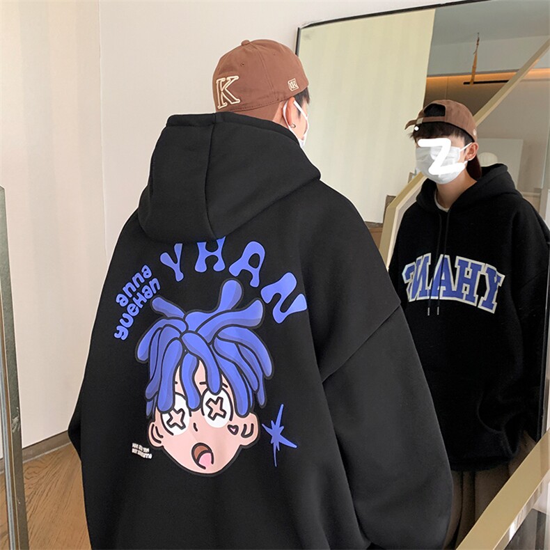 抖音供货、复合重磅360克现货连帽卫衣宽松D223A-WY2316-特P35,男装卫衣,电商019-1
