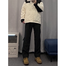 档口主推款软壳某音冲锋裤得物品质常规p45加绒p55，男装休闲裤，星座310A-4