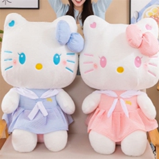 沃州毛绒玩具 公主裙凯特猫