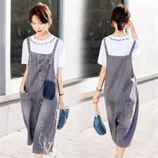 潮流舒适时尚T恤短袖2021年夏季个性圆领宽松气质，女装T恤，钱塘布衣