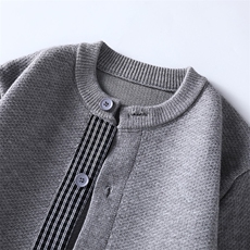 【新品】8743-P782025年秋季新款时尚毛衣针织开衫男士宽松长袖，男装针织衫/毛衣，电商A113