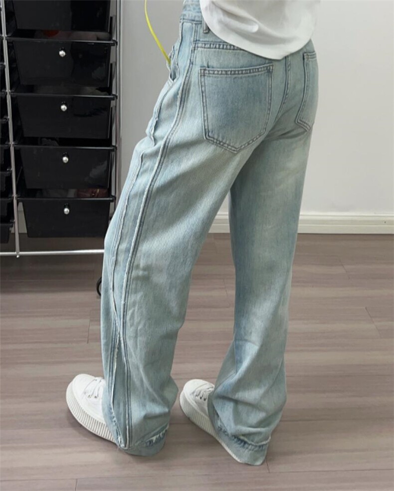 百搭牛仔裤，女装牛仔裤，CL.chuling