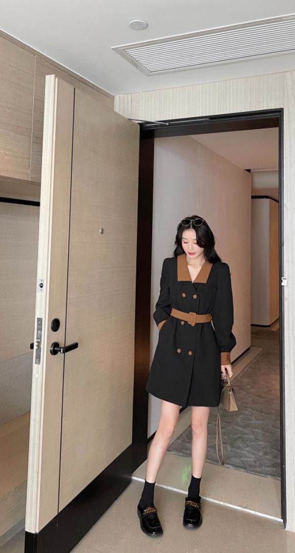 定制高品质西装裙连衣裙，女装西装，M.W 嫚维