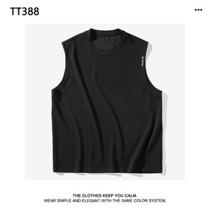 冰丝百搭舒适潮流小标休闲短袖 TT388特批-34图片