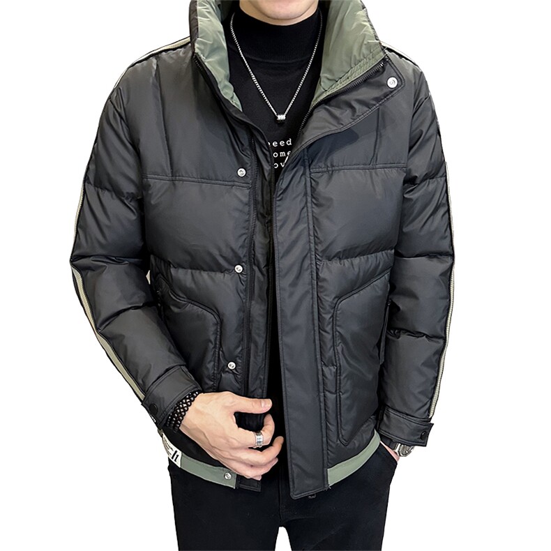 AK87818钱塘2020-3简约时尚休闲冬季厚款中年男士羽绒服P155,男装羽绒服,钱塘207-3