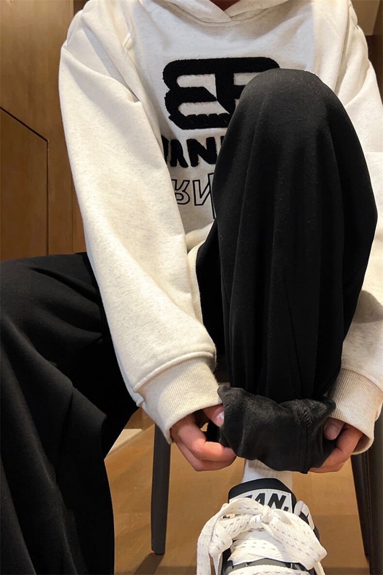 供抖音高点击加绒加厚男裤子416B-1-KL2303-特P45限78加绒P55,男装卫衣,星座416B-1