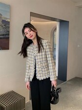 2022春装，深度服饰小香风上衣，其它，深度