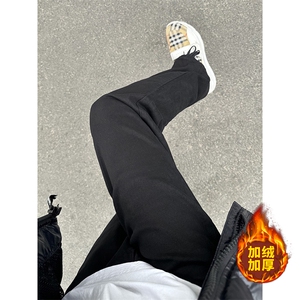 B221 美式ins高街加绒加厚牛仔裤 LK23010-P60 控78 加绒P70 控98图片