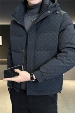 6629-L-4XL-P225标50绒店主风店主风男士常规休闲连帽羽绒服，男装羽绒服，电商B255