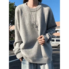 高端羊毛衫打底内搭针织上衣山羊绒毛衣女秋冬宽松外穿M8888，男装T恤，星座1116A（原606A-3）