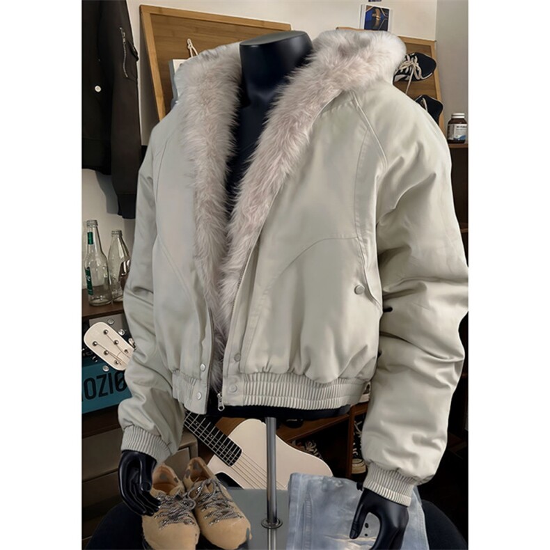 1506/Q99250/P89高品质纯棉帆布复合座山雕棉服图片