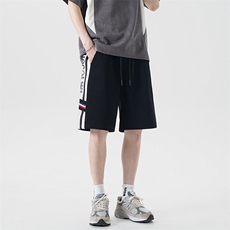 美式ins高街夏季小众拼接短裤五分休闲裤B278-DK83-P35，男装牛仔裤，电商B278
