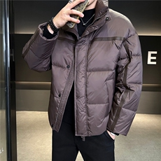 冬季男士新品微阔面包服大码羽绒服【标50】，男装羽绒服，星座414（原B263）