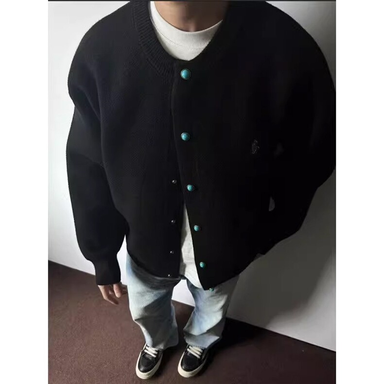 男春秋季新款简约针织开衫毛衣男上衣潮MY323-P80,男装针织衫/毛衣,星座208-5
