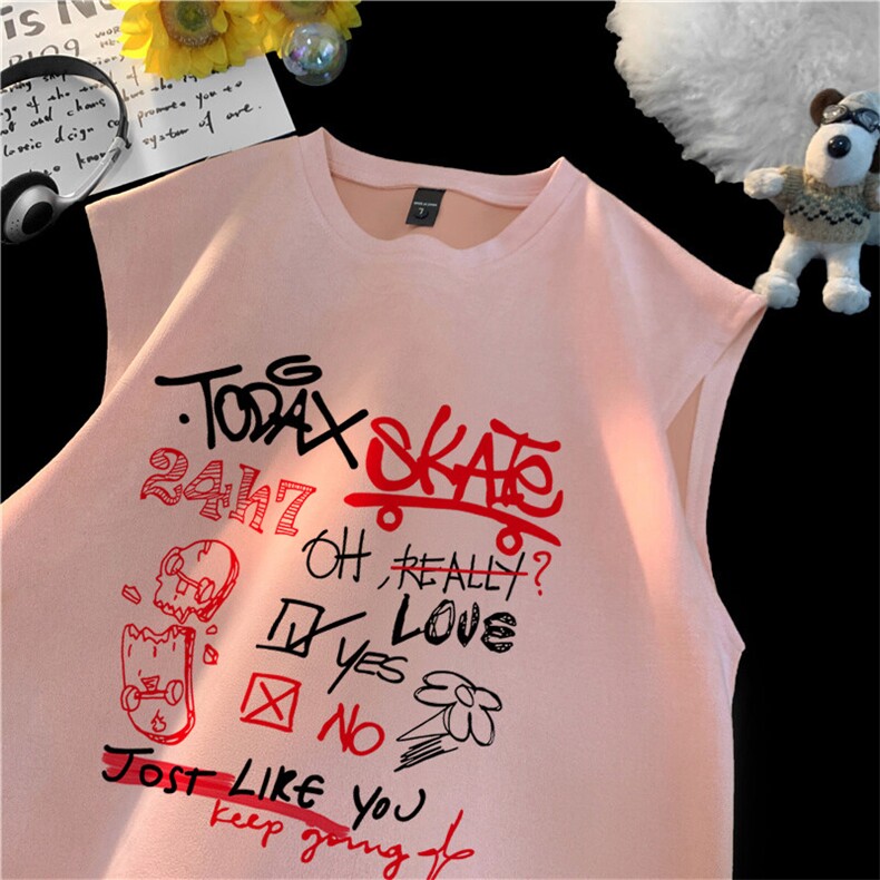 可设48小时发货支持抖音得物来样二开240克重磅美式麂皮绒背心t恤，男装T恤，电商A486