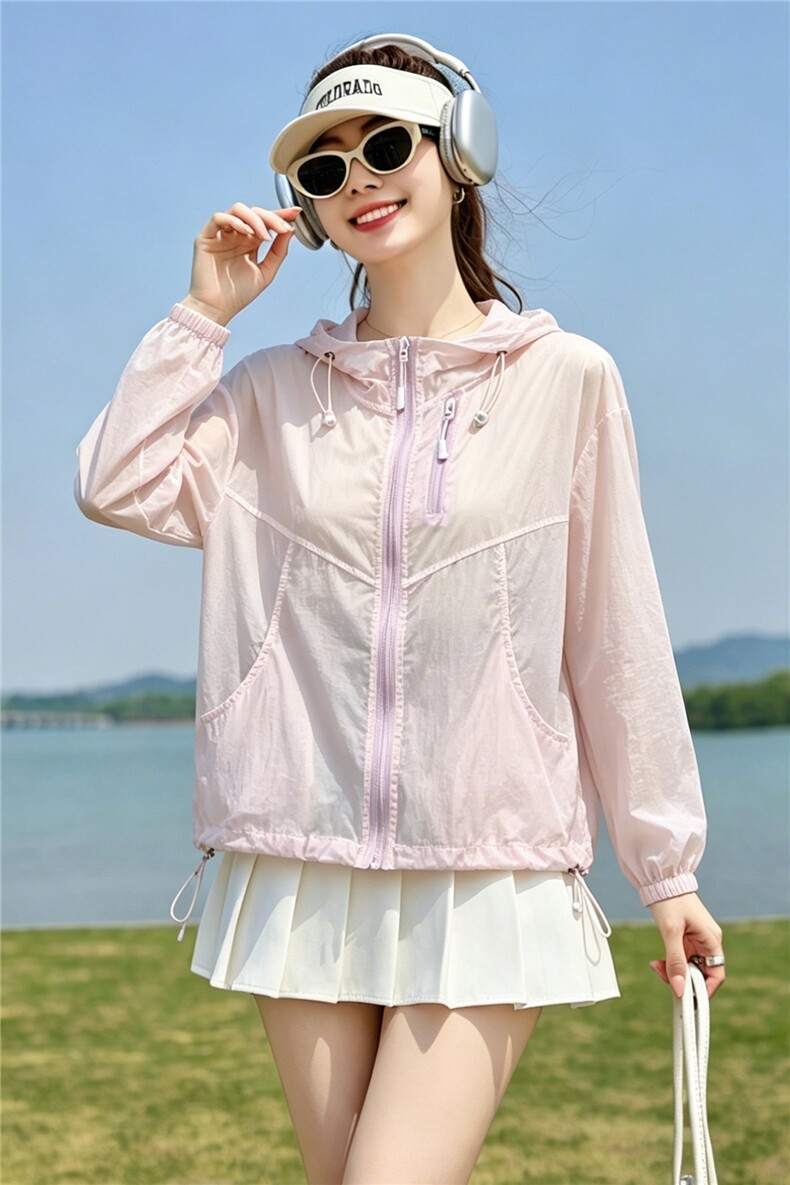 现货！2026夏季新款是休闲防晒衣女,女装防晒衣,以桐