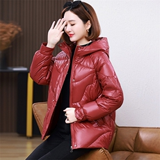 《冬季必备》时尚连帽保暖棉服短外套，女装棉衣/棉服，婷思杰（原婷想服饰）