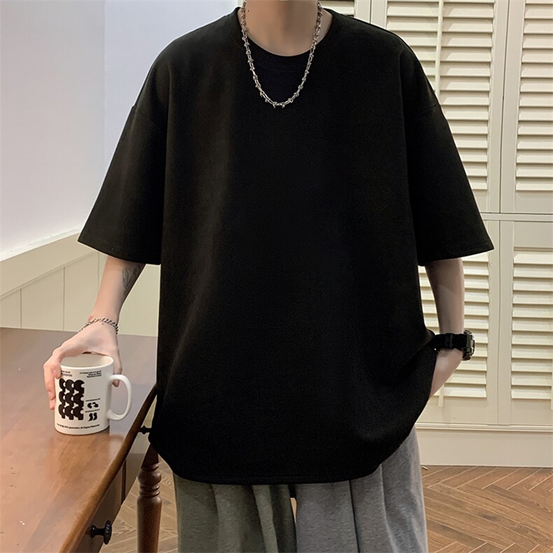 麂皮绒短袖t恤男大码半袖男JD82099-P25,男装T恤,电商A040