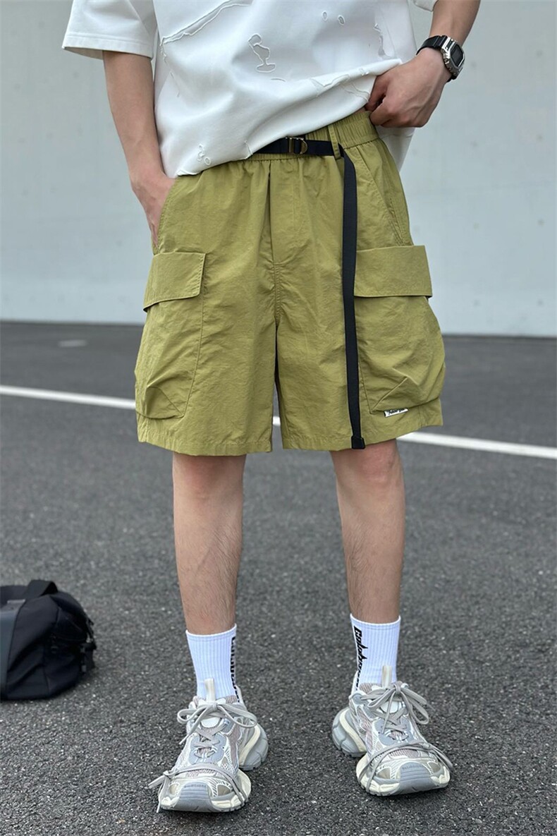 大口袋美式机能工装短裤男宽松运动休闲裤A329-K951-P48,男装休闲裤,电商A329