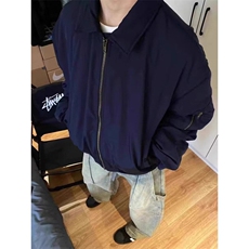 飞行员夹克男春季美式复古翻领棒球服cleanfit痞帅短款外套J356，男装夹克，星座1116A（原606A-3）