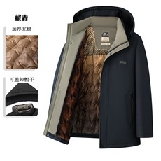 2025新款秋冬季男士棉衣休闲棉服男羽绒服棉袄面包服带帽外套，男装棉衣，星座505-2（原电商A260-1)