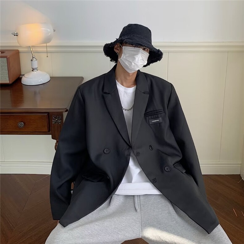 男士秋季新款休闲西装外套有垫肩MW05P70,男装西服,星座1116-2