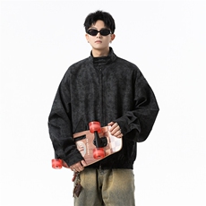 扎染飞行板球服皮夹克男cp142-特p70，男装夹克，电商B371