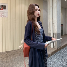牛仔韩版背心休闲运动套装阔腿洋气显瘦时尚高腰宽松春秋气质直筒，女装套装/套裙，2C210