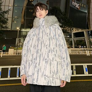港风迷彩棉衣男冬季休闲宽松棉服外套A090-MY70 p145 限188图片