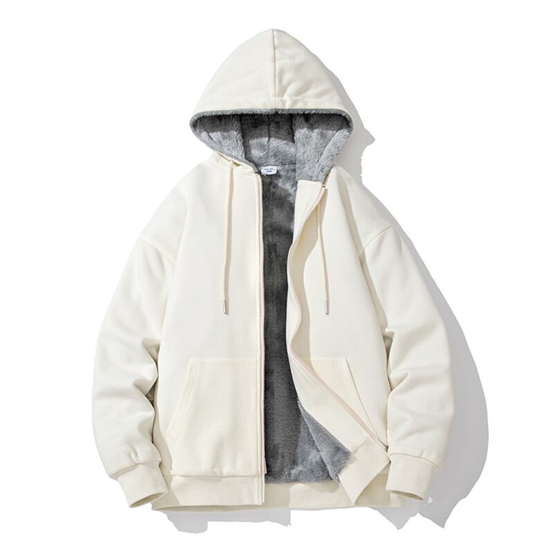 新款男百搭设计感连帽加厚白底平铺针织外套WT3416-P75控108,男装夹克,星座717