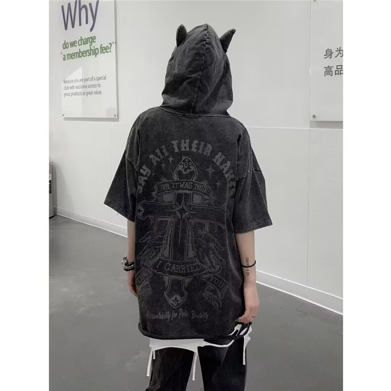 2024春夏季新款男水洗复古纯棉T恤T5038P42,男装T恤,星座1116-2