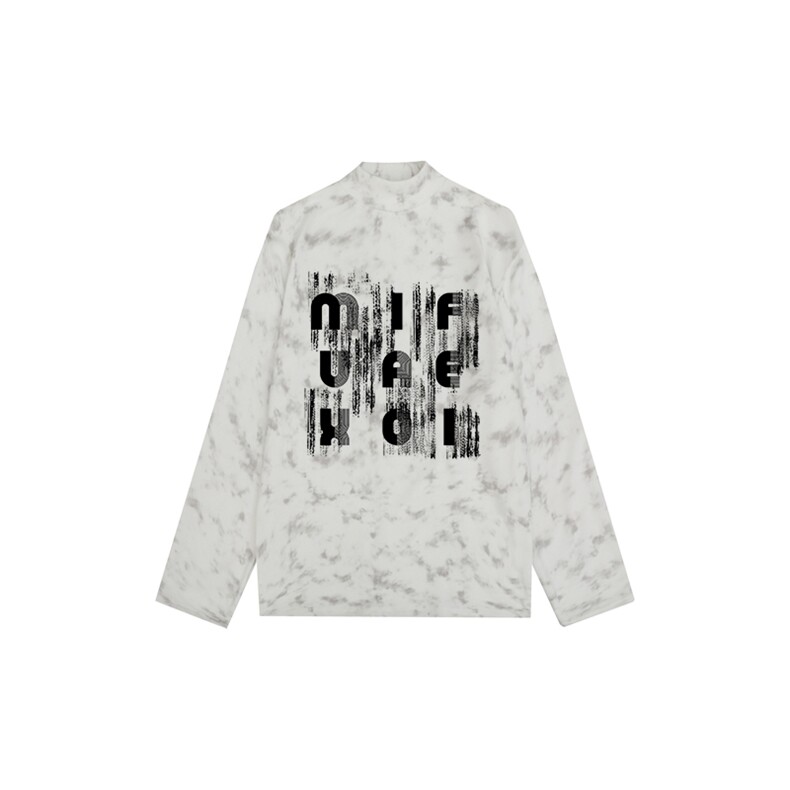 260克重磅扎染德绒半高领打底衫【有货】HD019-DR25264RB-P25图片