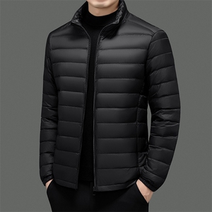 达标50绒轻薄羽绒服外套男立领冬季中青年男士休闲百搭YR911-P70图片