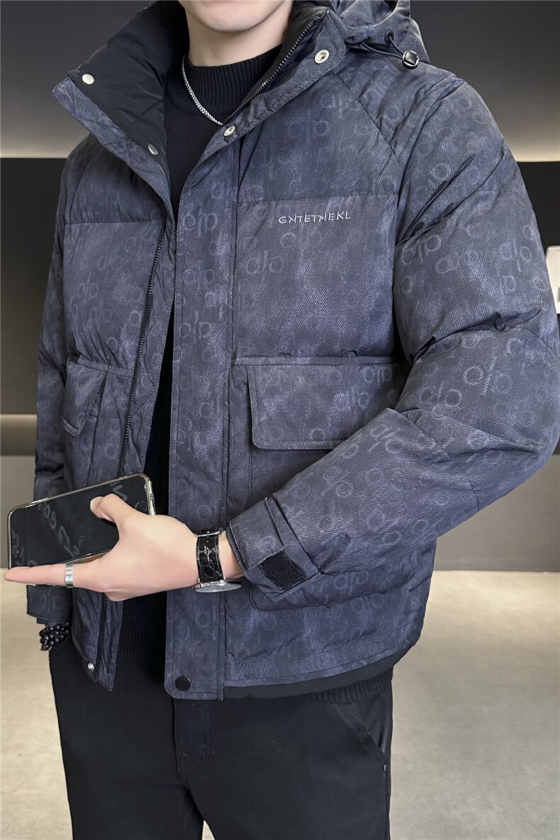 可以脱卸帽2025新款男士棉衣棉服外套B240-MY2531-P165,男装棉衣,电商B240