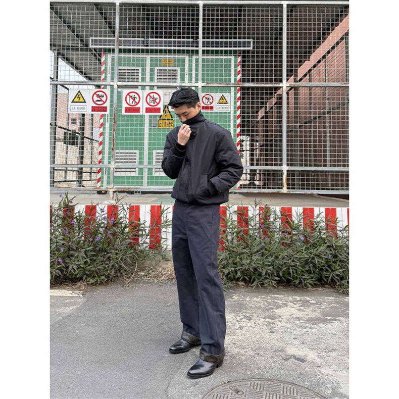 现货！“四巳蛇”阿苏特染水洗拼接蛇纹工装裤1005-Q04-P68控88,男装牛仔裤,星座1005