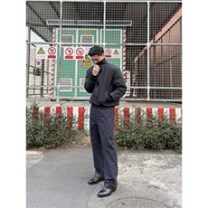 现货！“四巳蛇”阿苏特染水洗拼接蛇纹工装裤1005-Q04-P68控88，男装牛仔裤，星座1005