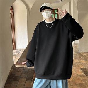 控38简约帅气百搭长袖t恤男大码卫衣 T4099-P25 加绒款-P35图片