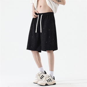 抖音品质潮奢满天星亮片款休闲短裤男士痞帅A146-YK11特p20量大优图片