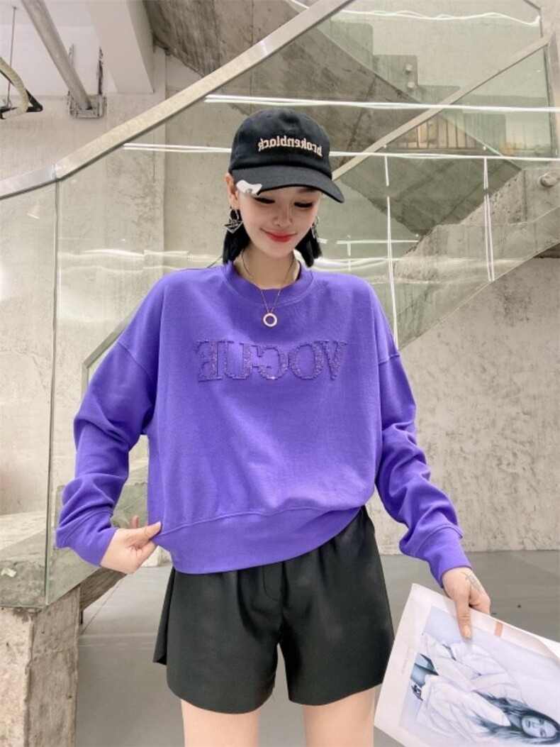 简蔻秋装新款卫衣，女装卫衣/绒衫，简蔻