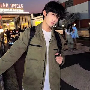 DJK3377-批68美式高级感夹克外套男秋季棒球服图片