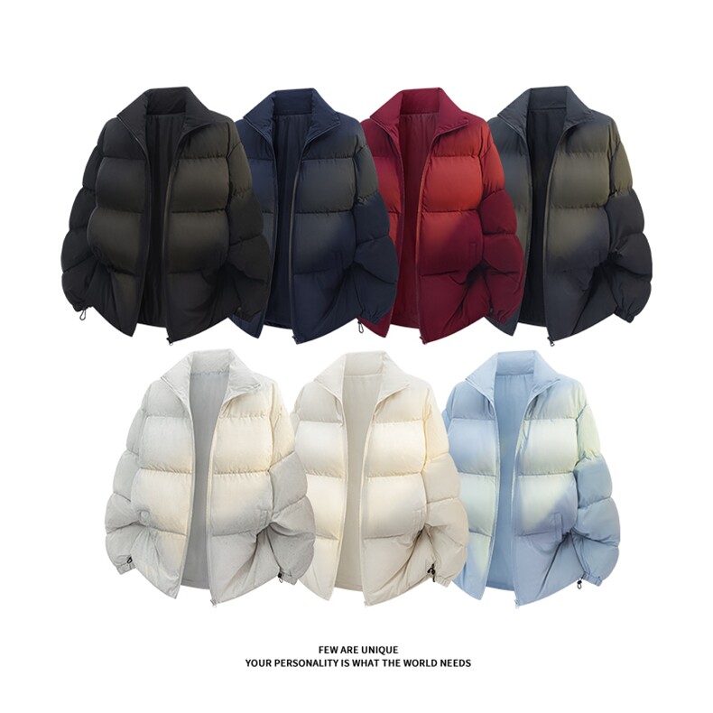 多色可选 短款羽绒棉服加厚立领棉衣高级感潮牌 D2200-TP35不图片