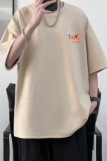 麂皮绒短袖t恤男大码半袖男JD82438-P25，男装T恤，电商A040