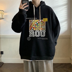 8XL连帽卫衣男大码胖子帽衫大号运动服WY2370-P35图片