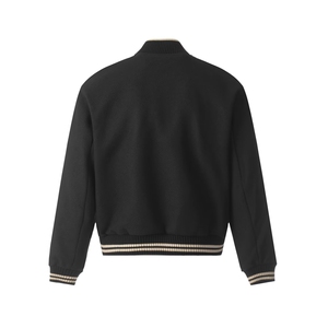 大货DJKT9214-批63秋冬美式复古重磅廓形短宽棒球服图片