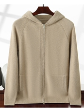 2025年秋季新款男士加厚加厚羊绒开衫休闲时尚通勤，男装羊绒开衫，绒创羊绒