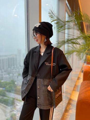 拼接外套，其它，跳跳谷